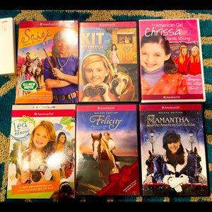 6 American Girl DVDs